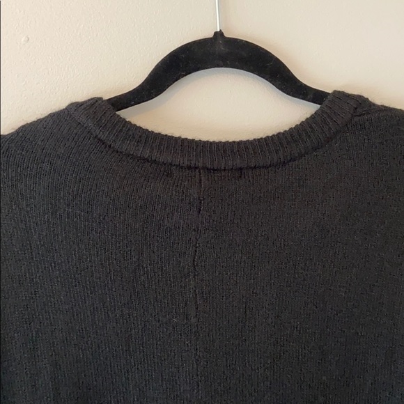 NWT Black Knit Sweater Cape Wendy Williams for HSN - Picture 6 of 8